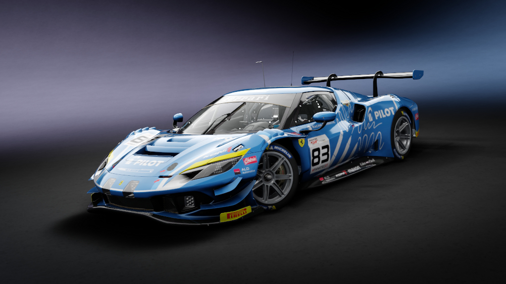 Ferrari 296 DTM 2025, skin #83_Pilot