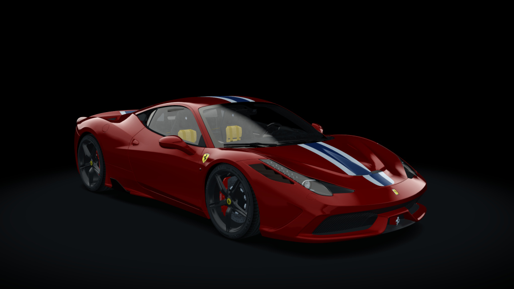Ferrari 458 Speciale, skin Rosso_Scuderia