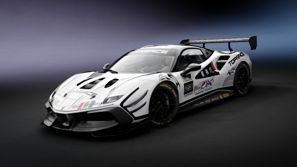 Ferrari 488 EVO Cup TPRS, skin 23_RGB-Racing_mikewrwr