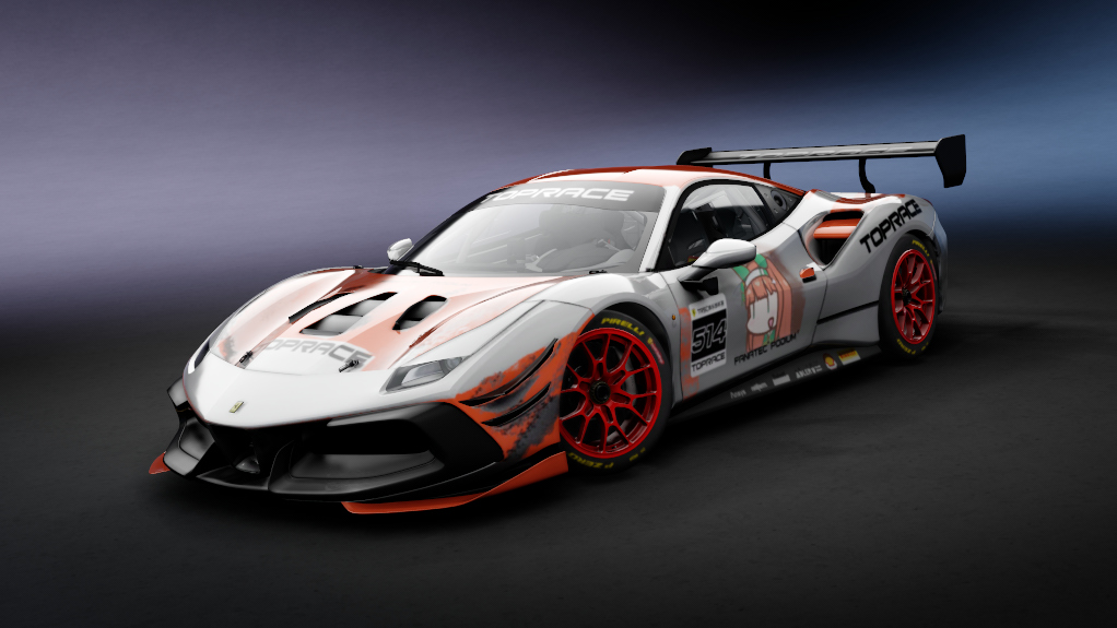 Ferrari 488 EVO Cup TPRS, skin 514_let_go