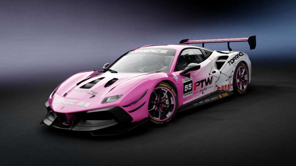 Ferrari 488 EVO Cup TPRS, skin 55_PTW_WE1JUN