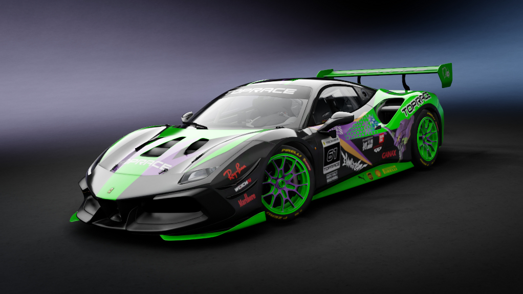 Ferrari 488 EVO Cup TPRS, skin 61_SandyBridgeX_eva