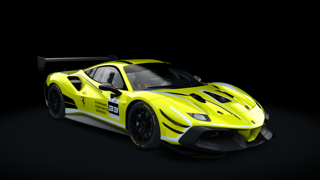 Ferrari 488 Challenge Evo, skin 21_33_giallo_prologo