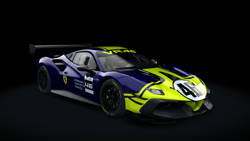 Ferrari 488 Challenge Evo, skin 21_46_blu_prologo