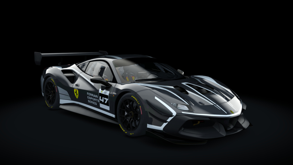 Ferrari 488 Challenge Evo, skin 21_47_grigio_prologo