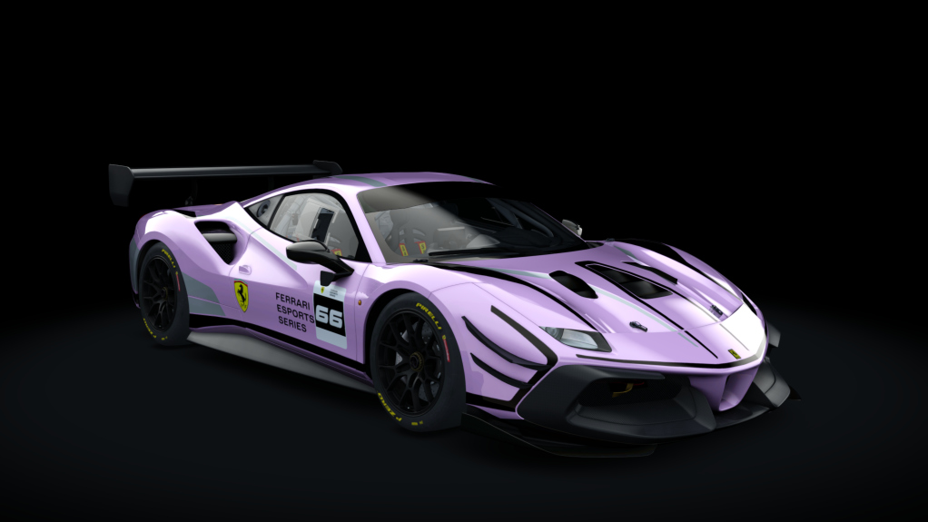 Ferrari 488 Challenge Evo, skin 21_66_rosa_prologo