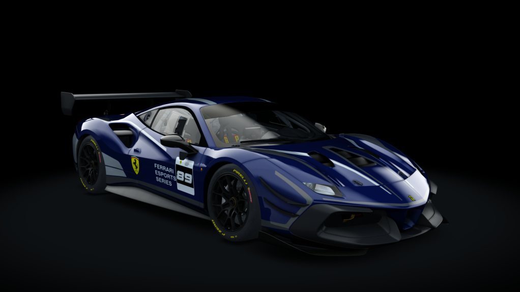 Ferrari 488 Challenge Evo, skin 21_89_blu_prologo