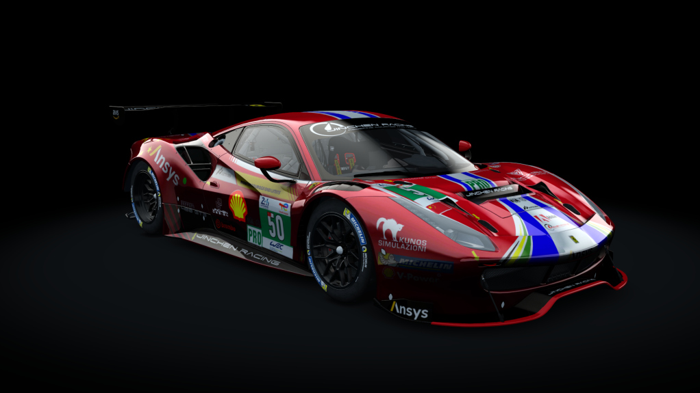 Ferrari 488 GT3, skin 50_NXD