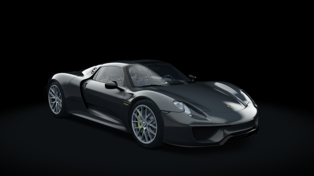Porsche 918 Spyder RACE, skin 11_meteor_grey_metallic