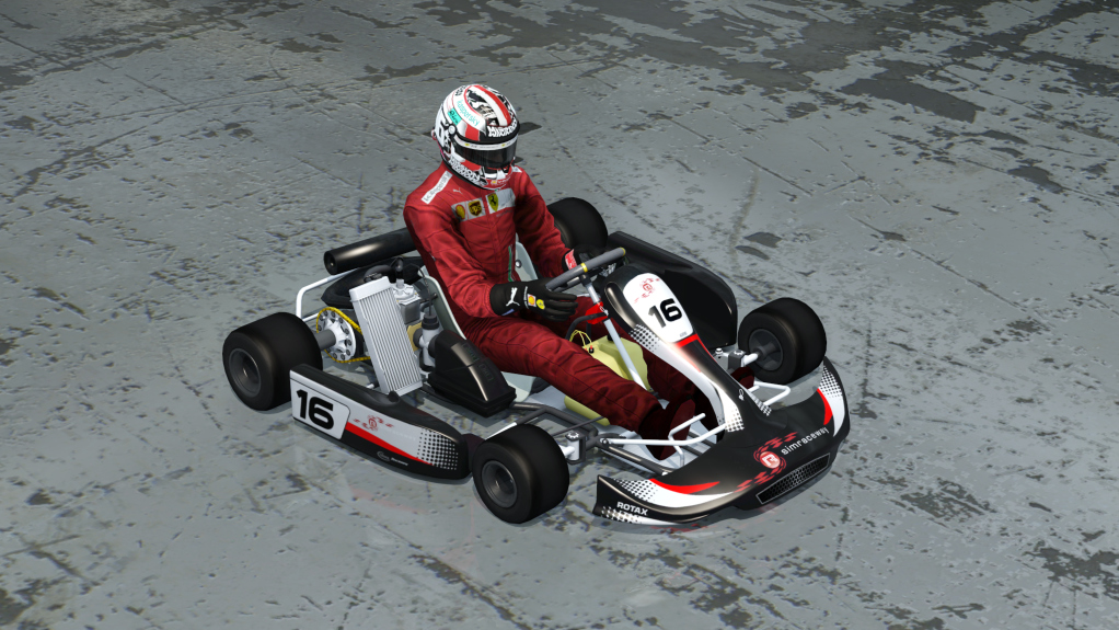 Rotax junior Kart_fix_v4, skin 16_Ferrari