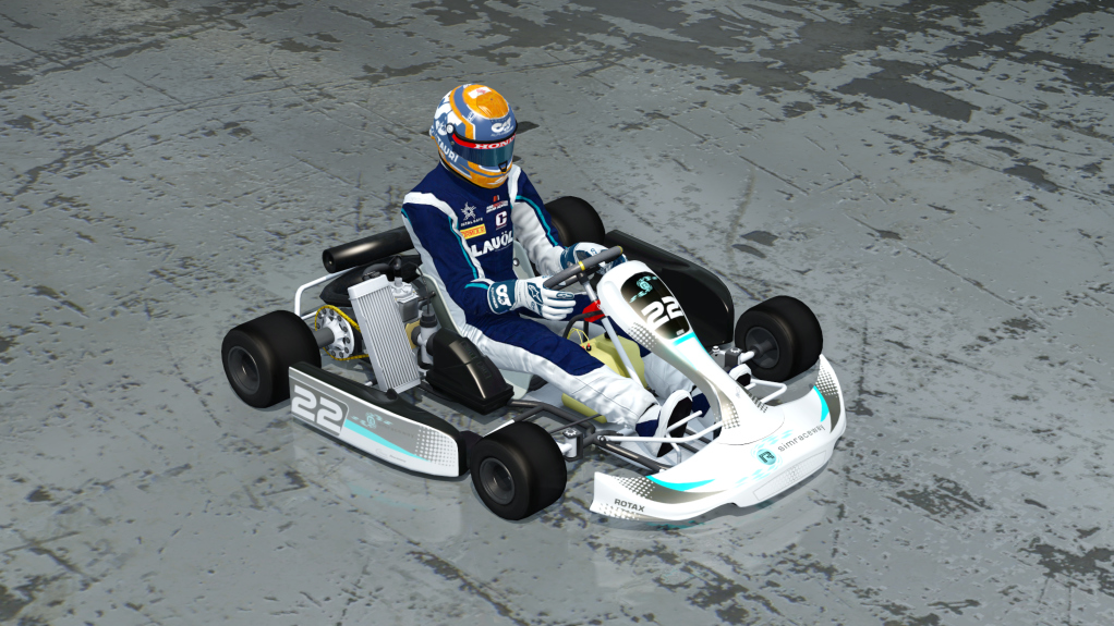 Rotax junior Kart_fix_v4, skin 22_AlphaTauri