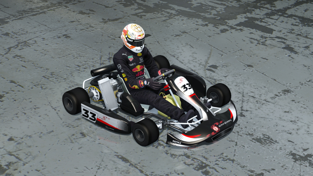 Rotax junior Kart_fix_v4, skin 33_Red_Bull