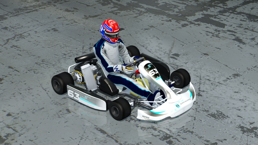 Rotax junior Kart_fix_v4, skin 63_Williams