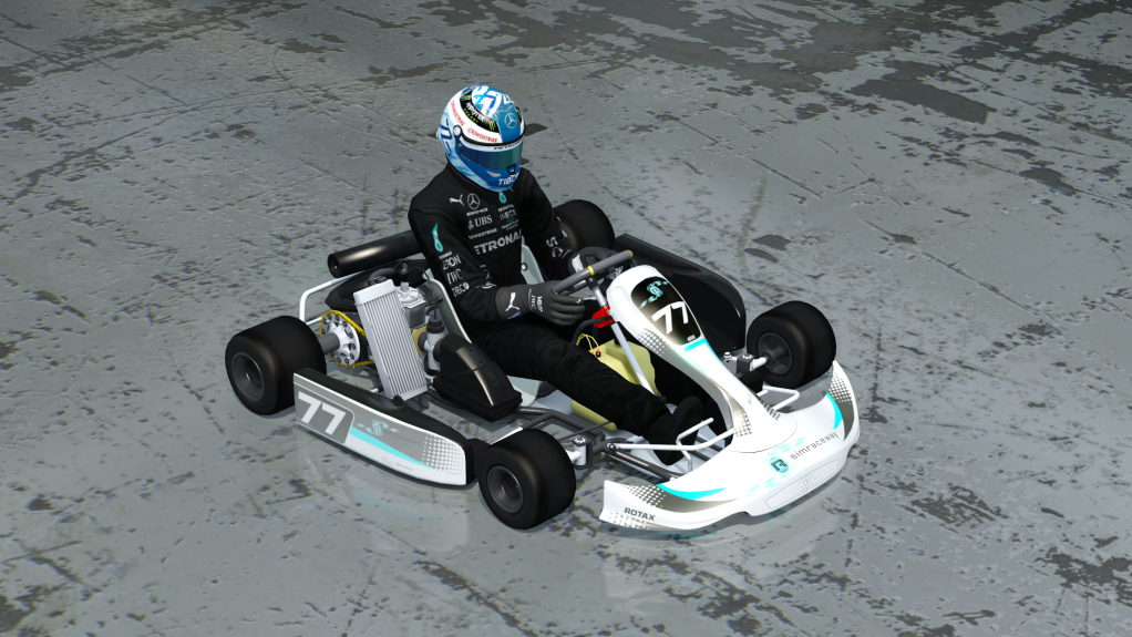 Rotax junior Kart_fix_v4, skin 77_Mercedes