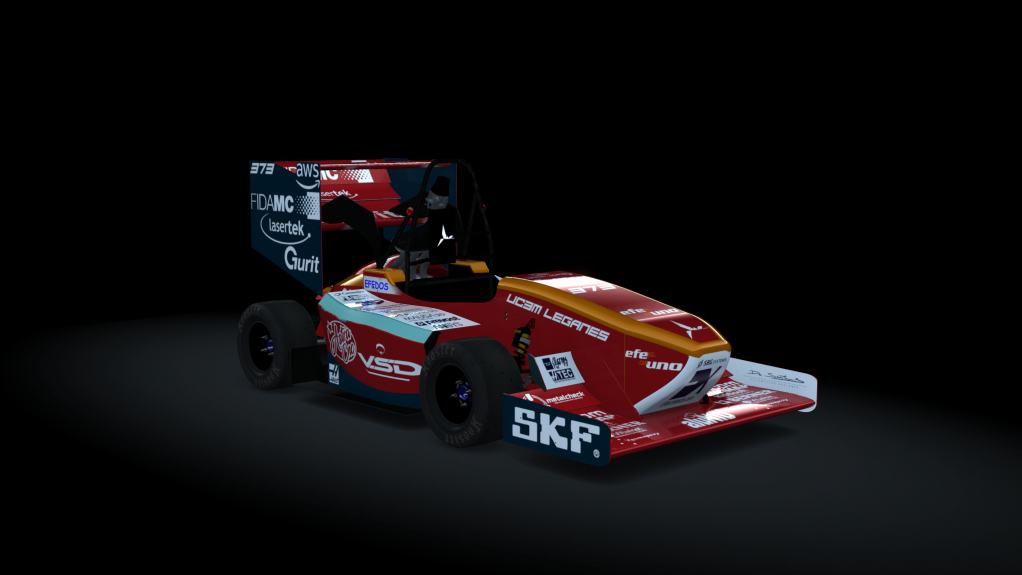 MAD Formula Team MFTC3, skin Efeuno