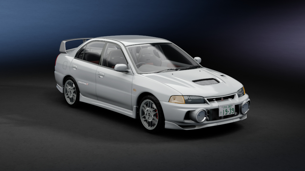Mitsubishi Lancer EVO IV JDM, skin 1_Steel_Silver