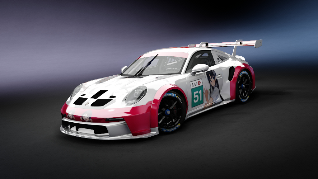 Porsche 992 GT3 Cup TPRS, skin 44_