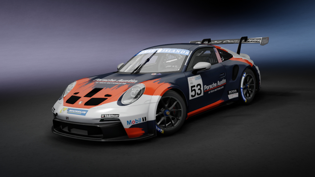 Porsche 992 GT3 Cup TPRS, skin 53