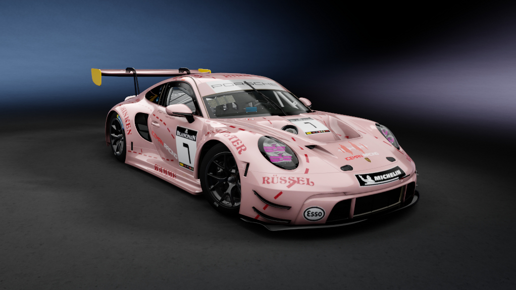 Porsche 992 R DTM 2025, skin 7_Kimi_Rai