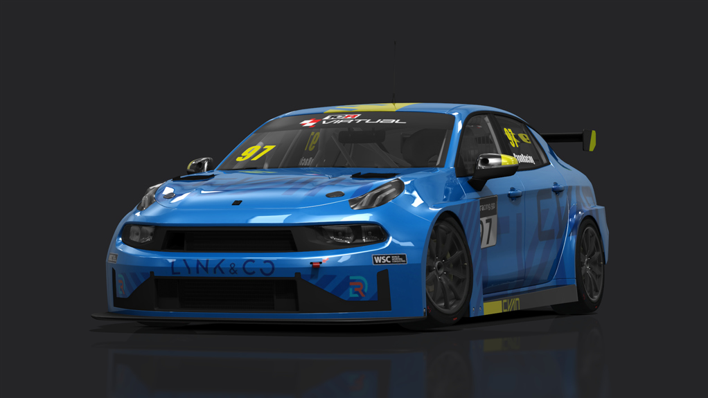 Lynk & Co 03 TCR, skin 97_Cyan_Racing