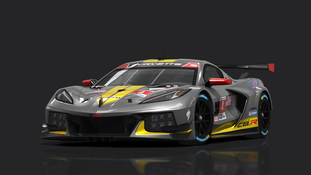 Chevrolet C8R TREC, skin 4_Corvette_Racing
