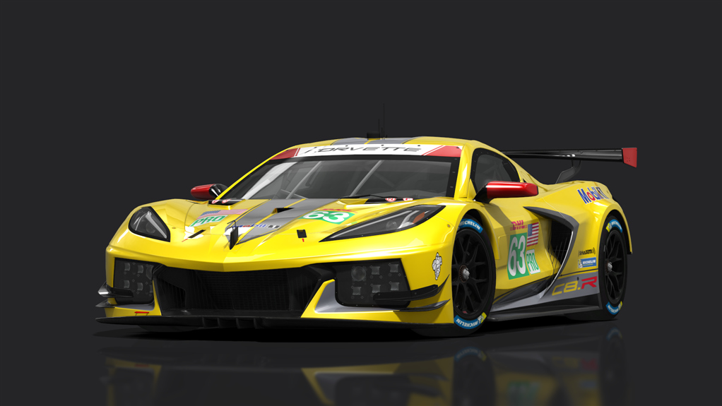 Chevrolet C8R TREC, skin 63_Corvette_Racing