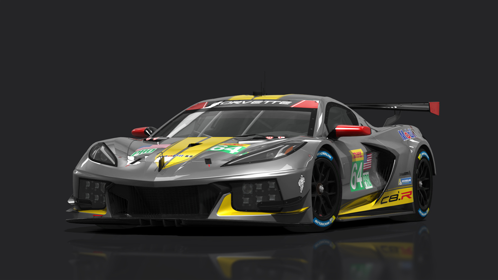 Chevrolet C8R TREC, skin 64_Corvette_Racing