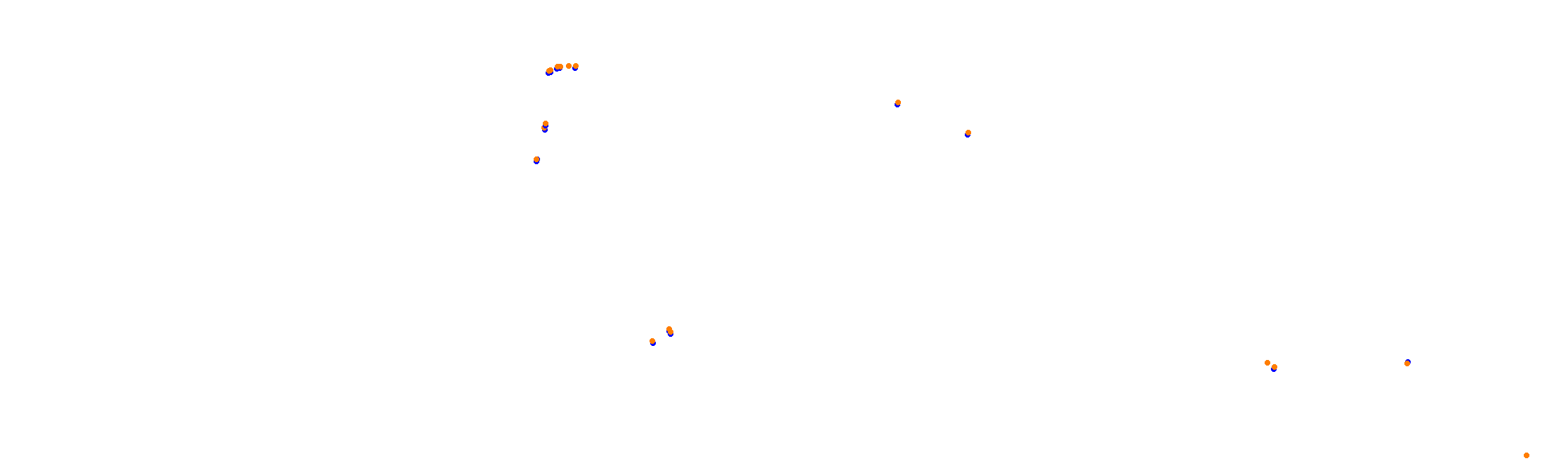 Suzuka International Circuit GP collisions